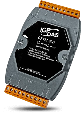 I-7531-FD – повторитель CAN/CAN FD от ICP DAS